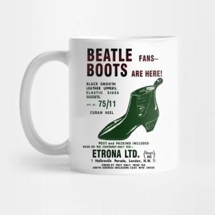 Fab Four Boots Dual Color Mug